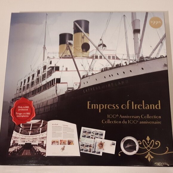 Canada Post Empress of Ireland Gift Set Royal Canadian Mint - Picture 1 of 5